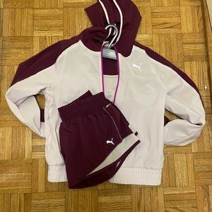 Running Set (hooded jack & short)